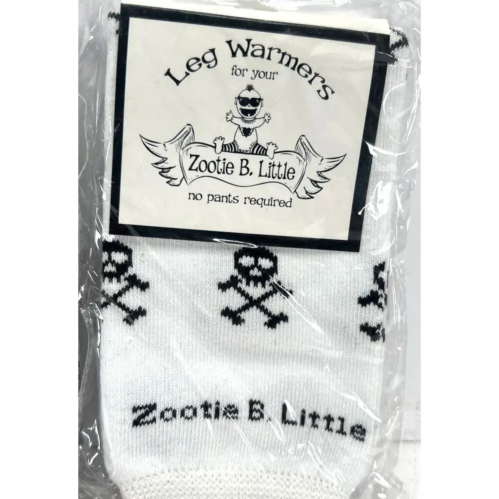 Zootie B. Little Leg Warmers Baby & Toddler Lot of 4 NEW Black White Red